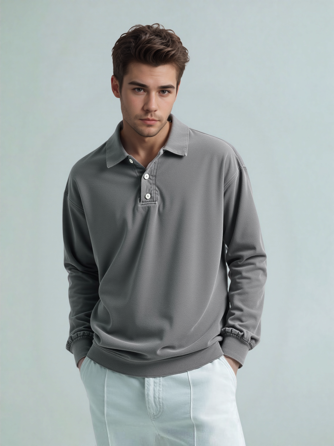 Elijah™ | Vintage Long Sleeve Shirt