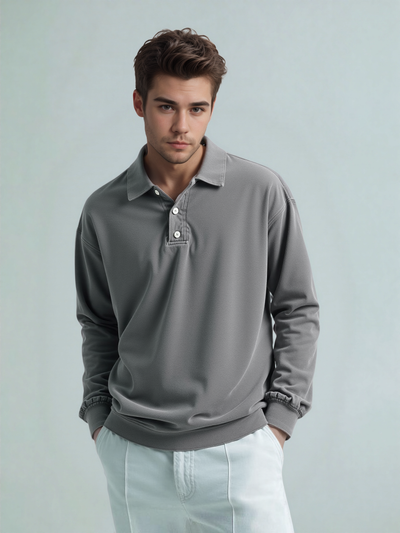 Elijah™ | Vintage Long Sleeve Shirt