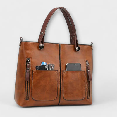 Lora - Elegant Leather Handbag