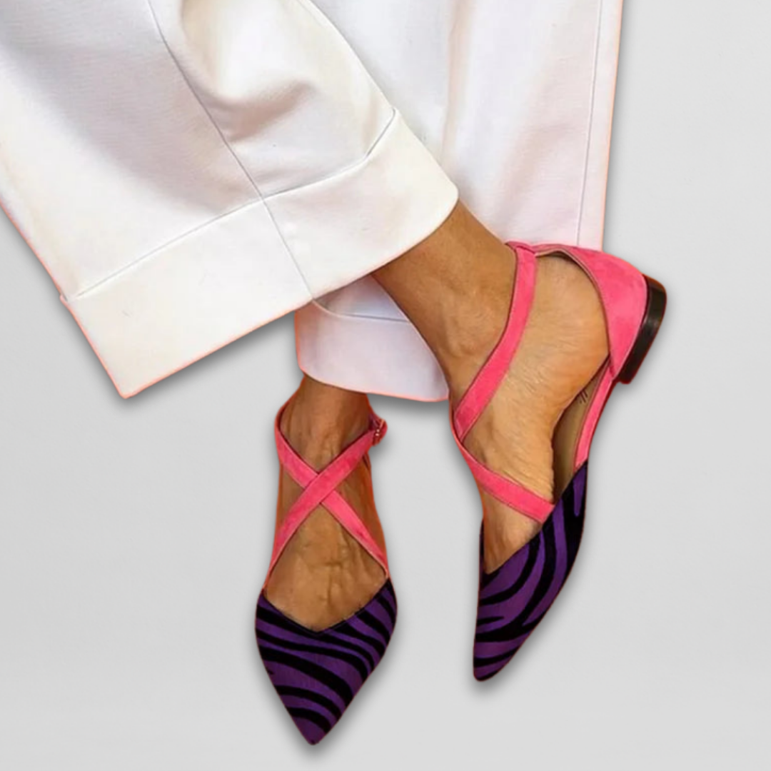 Judith | Elegant Ballerinas with Fine Straps