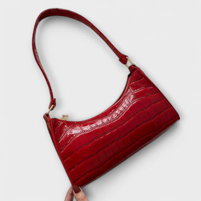 Olivia - Shiny Leather Handbag