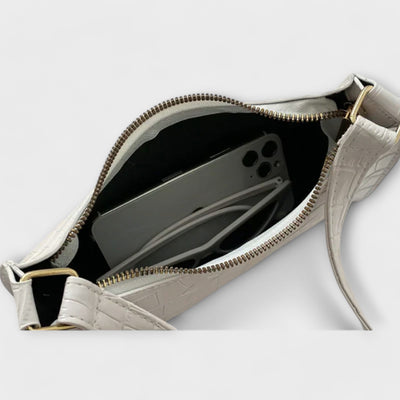 Olivia - Shiny Leather Handbag