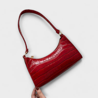 Olivia - Shiny Leather Handbag