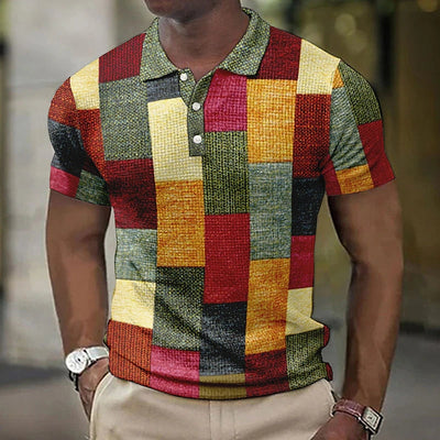 Raffaele™ MULTI-COLORED POLO IN MODERN STYLE