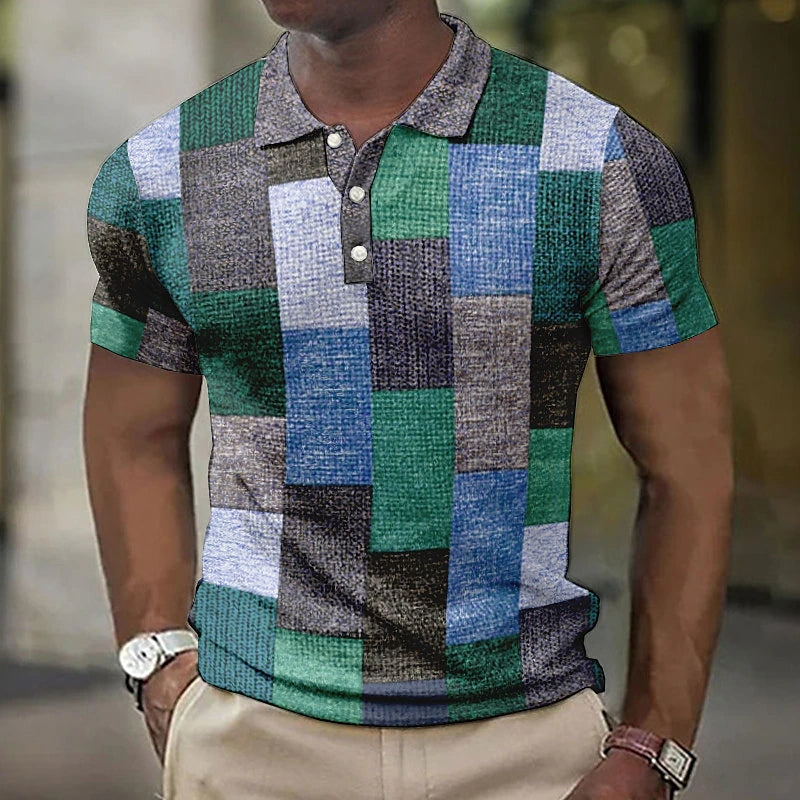 Raffaele™ MULTI-COLORED POLO IN MODERN STYLE