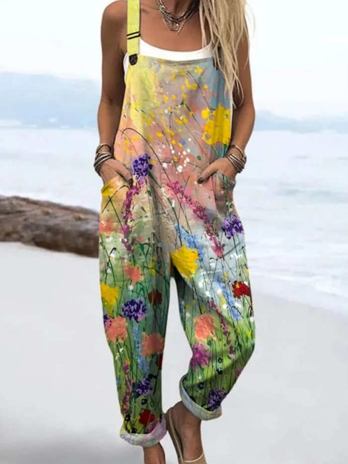 Dasi - Vintage Casual Jumpsuit