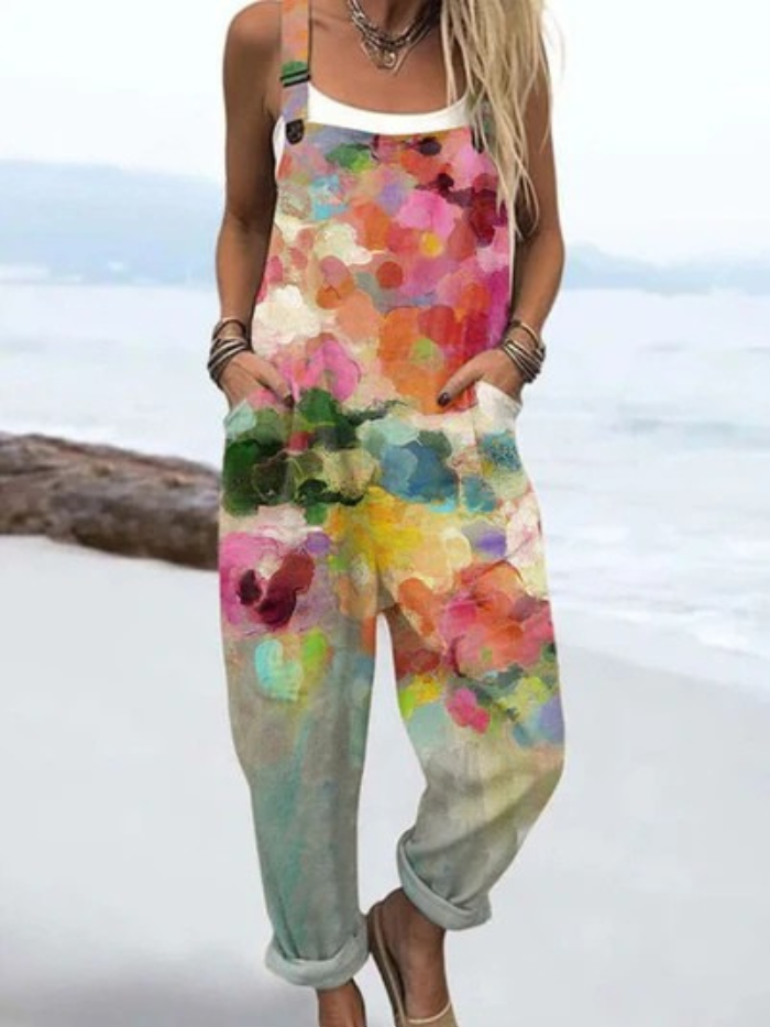 Beatrice - Lightweight Vintage Jumpsuit