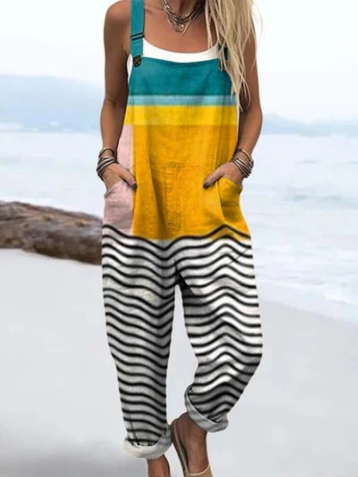 Ilse - Vintage Casual Jumpsuit