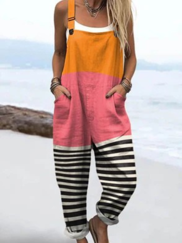 Quinn - Vintage Casual Jumpsuit