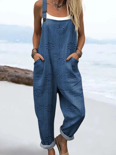 Petra - Vintage Casual Jumpsuit