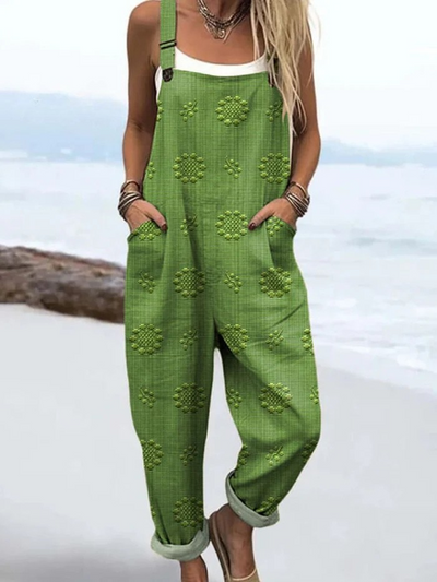 Petra - Vintage Casual Jumpsuit