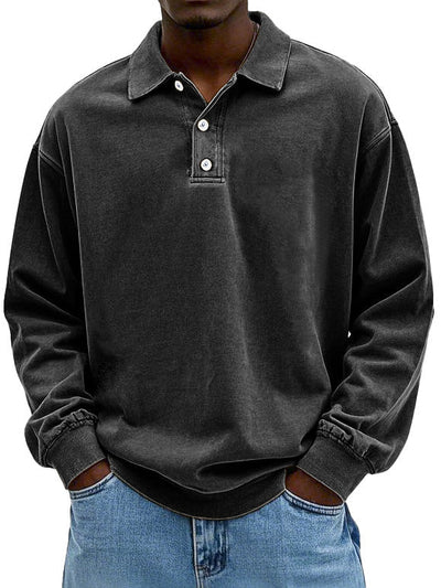 Elijah™ | Vintage Long Sleeve Shirt