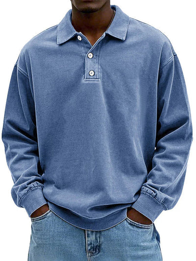 Elijah™ | Vintage Long Sleeve Shirt