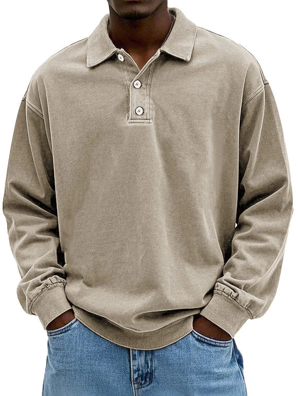 Elijah™ | Vintage Long Sleeve Shirt
