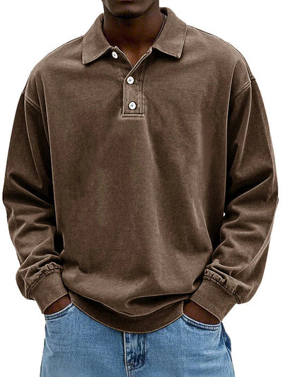 Elijah™ | Vintage Long Sleeve Shirt