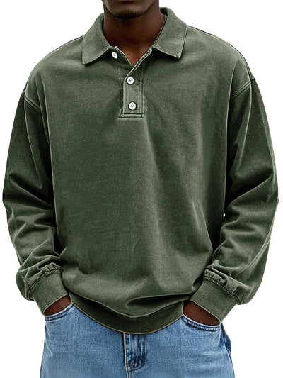 Elijah™ | Vintage Long Sleeve Shirt