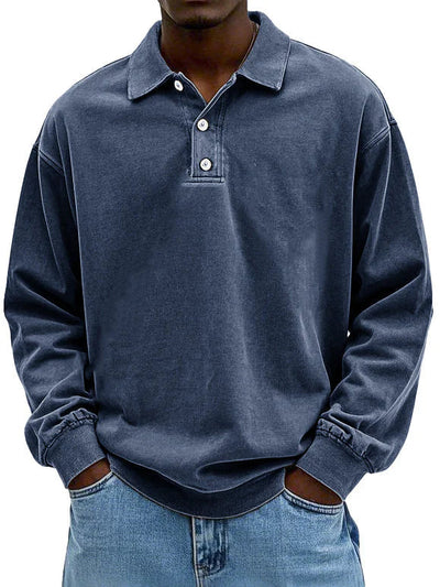 Elijah™ | Vintage Long Sleeve Shirt